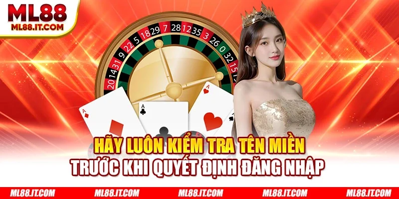 Hãy luôn kiểm tra tên miền trước khi quyết định đăng nhập 
